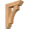 Ekena Millwork Westlake Slat Smooth Bracket w/ Offset Brace, Western Red Cedar, 7 1/2"W x 28"D x 36"H BKT0806X28X36WTL06SWR - alternate 1